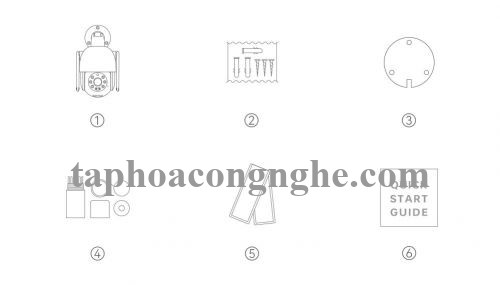 Reoqoo x31b 2.5K UHD Camera ngoài trời cổng rj45 Wifi ăng-ten kép Ai 360 P / T còi hú với đèn led 14 màu phát hiện khói cháy H265 Onvif 8s CLOUD lưu trữ 29552 xt-x31b 10029552